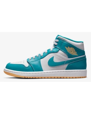Pantofi sport barbati, Air  1 Mid “Aquatone” DQ8423-400, marimea 44.5EU