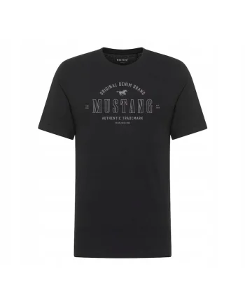 Tricou Barbati,  Negru, 100% Bumbac, Croiala Regular Fit, Design Clasic Casual, Confortabil, Style Alex Black, Negru