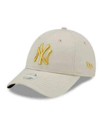Sapca ajustabila New York Yankees Colour Essentials 9FORTY, Maro nisip