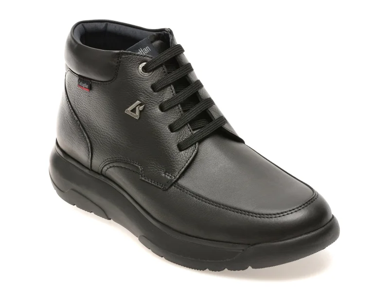 Ghete CALLAGHAN negre, 67302, din piele naturala