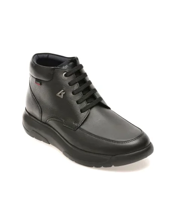 Ghete CALLAGHAN negre, 67302, din piele naturala