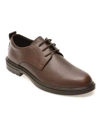 Pantofi eleganti OTTER maro, A60, din piele naturala