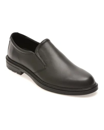 Pantofi eleganti OTTER negri, A61, din piele naturala
