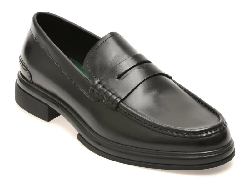 Mocasini eleganti ALDO negri, 13713886, din piele naturala