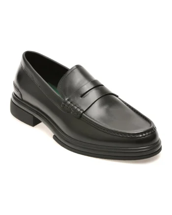 Mocasini eleganti ALDO negri, 13713886, din piele naturala
