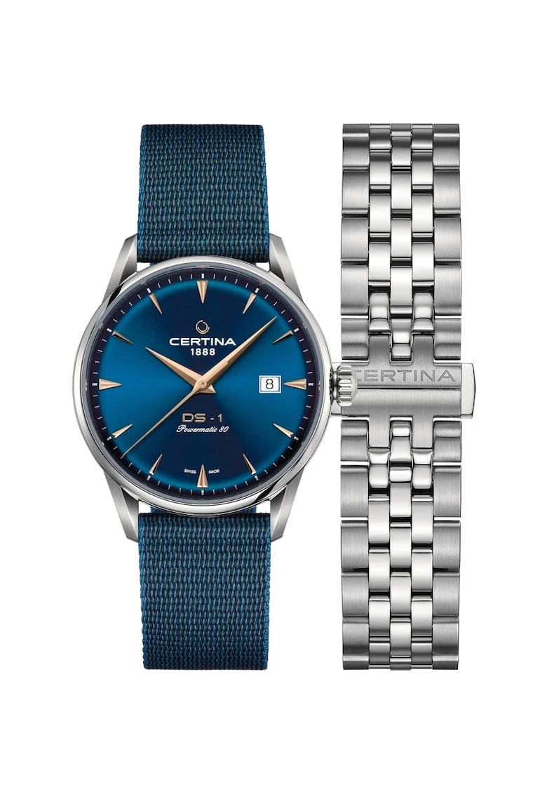 Ceas barbatesc  C029.807.11.041.02 Automatic Argintiu