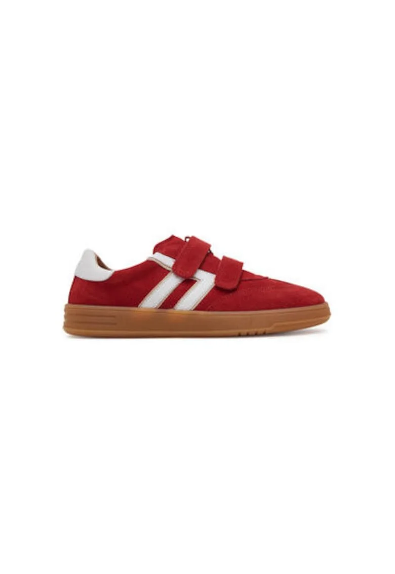 Pantofi sport barbati, G3130269-1,  Piele naturala, Rosu