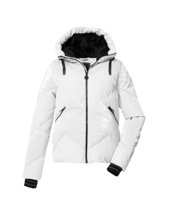 Jacheta KSW 113 WMN SKI QLTD JCKT, Alb