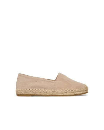 Espadrile dama,  bej, material textil, stil casual,