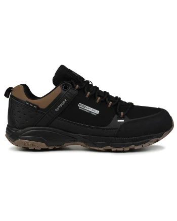 Bocanci barbati  Predator, trekking, negru/gri, material softshell, talpa antiderapanta