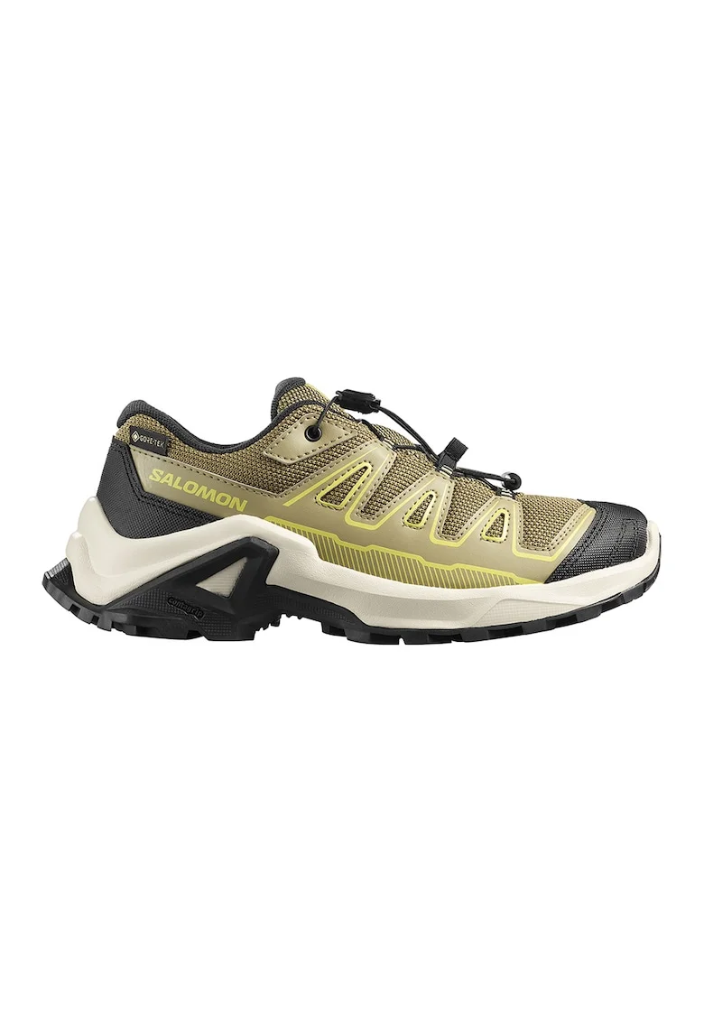 Pantofi sport X ULTRA GTX pentru drumetii, Negru stins/Verde masliniu/Verde fistic