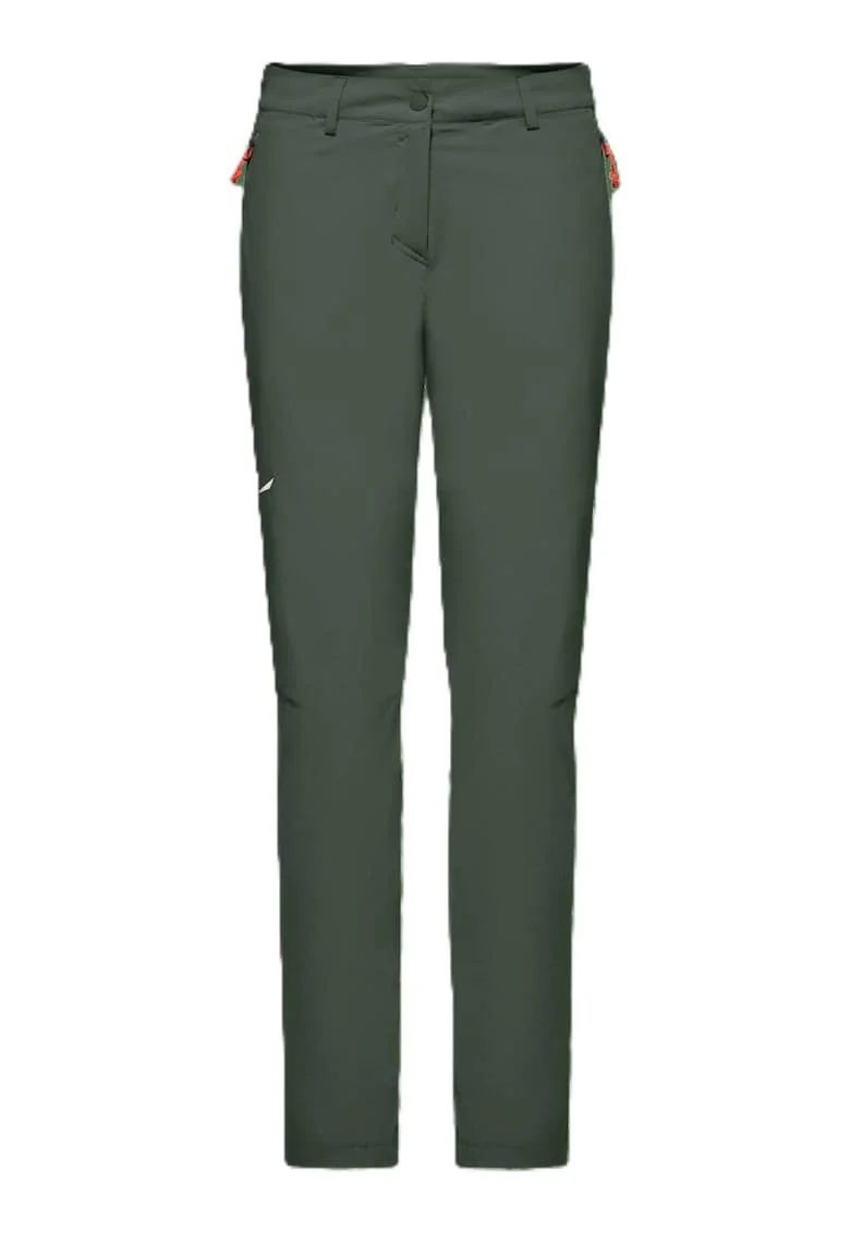 Pantaloni pentru dama  PUEZ TALVENA DURASTRETCH, culoarea Verde inchis