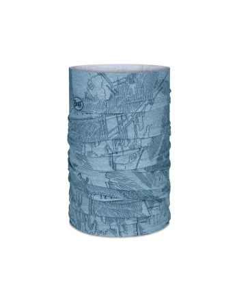 Bandana  Coolnet UV, culoare laven bleu, multisport, pentru adulti, marime universala