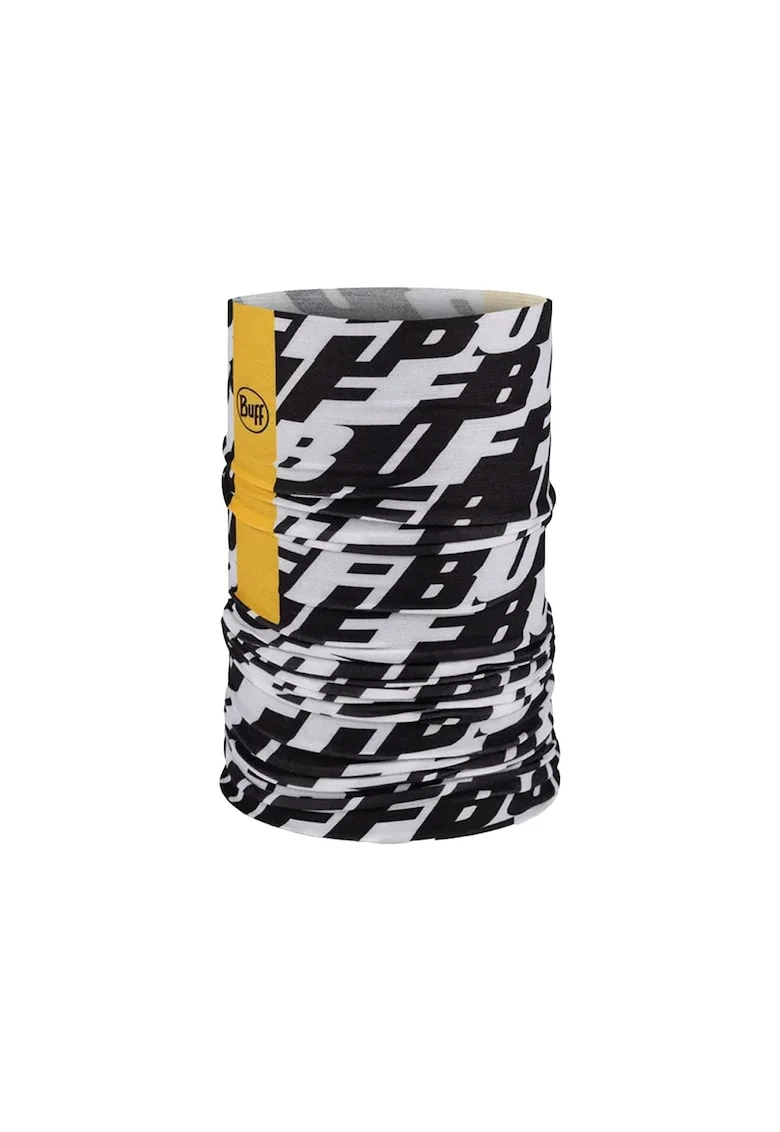 Bandana sport multifunctionala,  negru/alb, one size