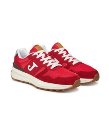Pantofi sport barbati 304864247,  Rosu, Textil - 65887, Rosu
