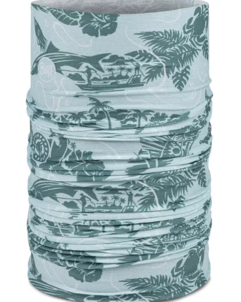 Bandana  Coolnet UV, SALT SEAGROVE GREEN, culoare multicolor, multisport, pentru adulti, marime universala