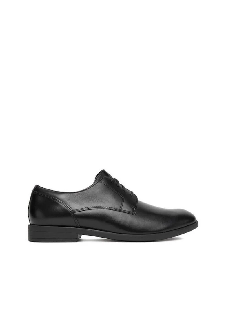 Pantofi barbati,  negru, piele naturala,