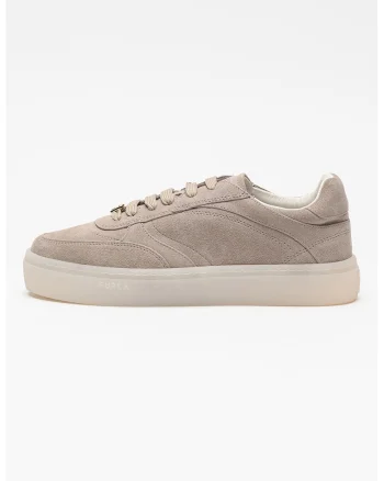 Pantofi sport Allegra de piele intoarsa, Gri cenusiu
