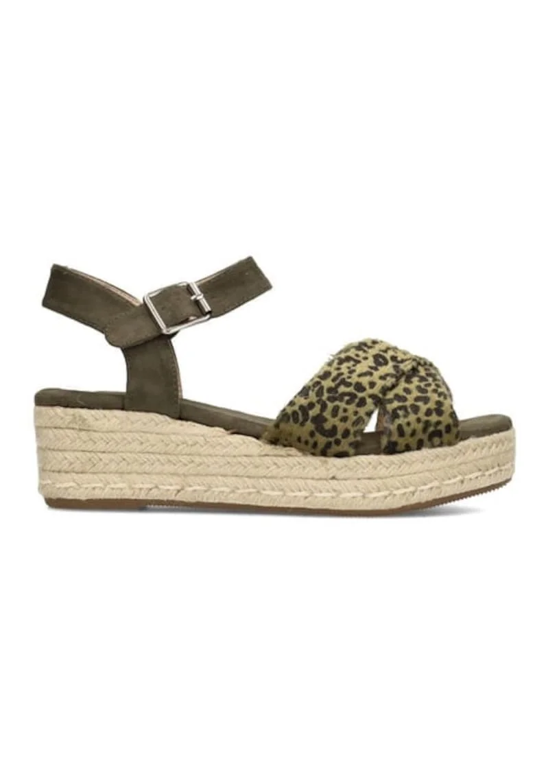Sandale wedge tip espadrile,