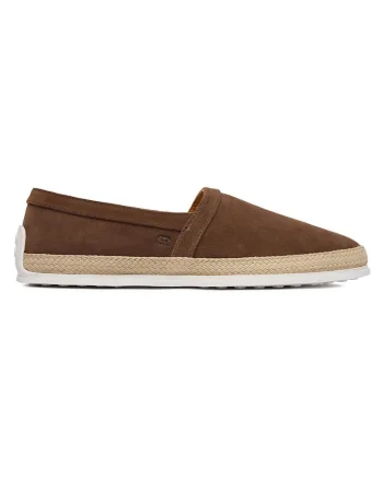 Pantofi barbati,  piele naturala, maro, varf rotund,