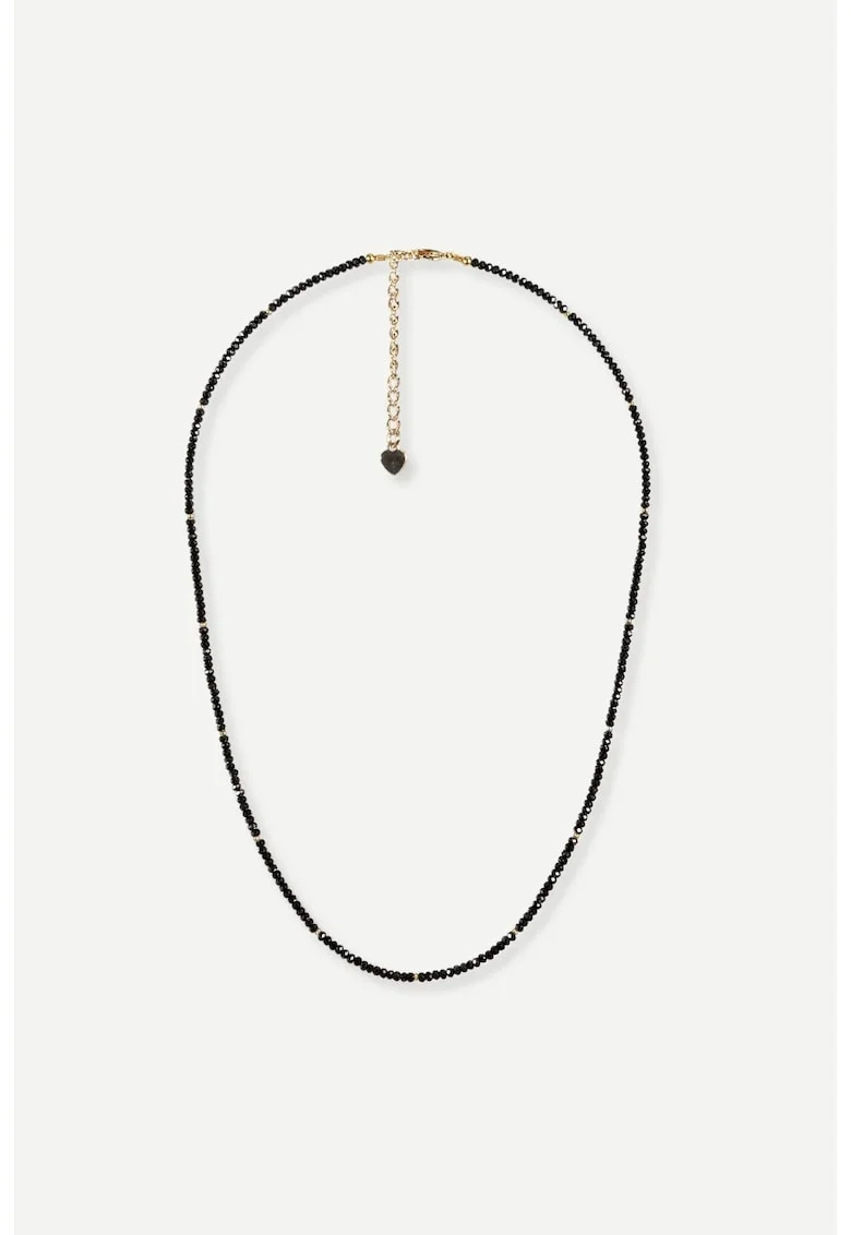 Colier Bis, spinel negru, choker, handmade,
