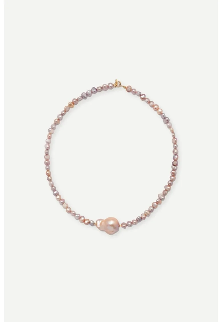 Colier Nacarellia, perle, handmade,