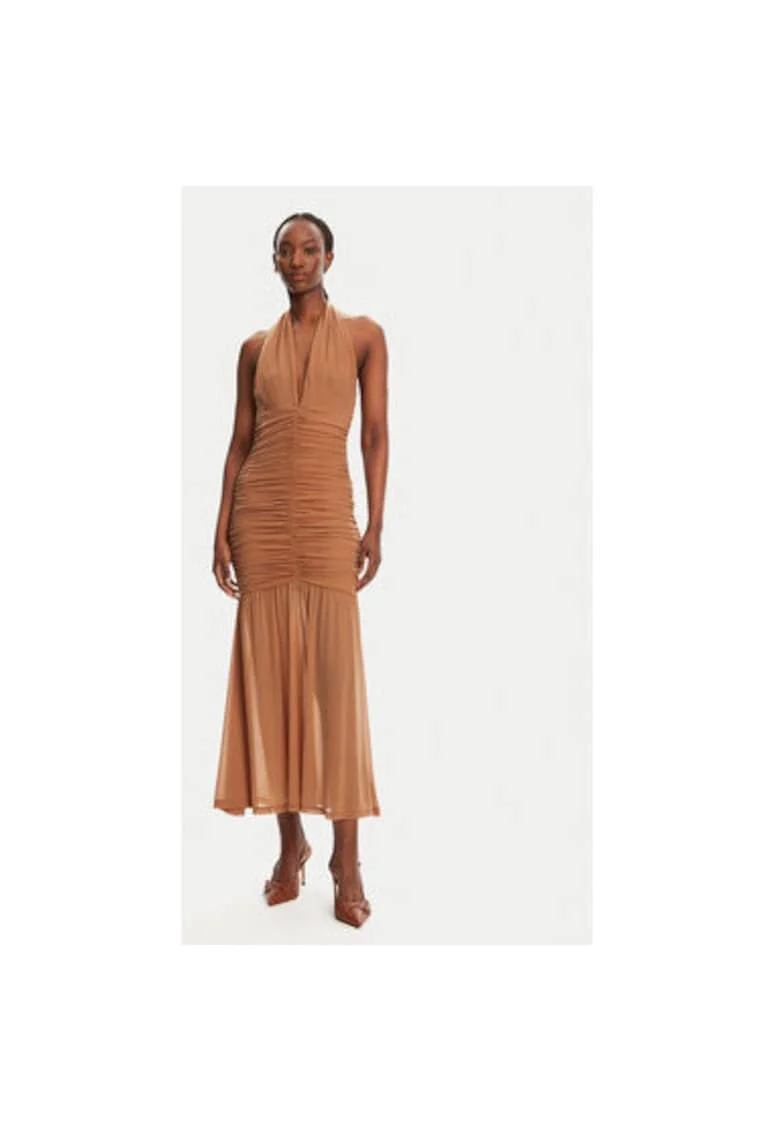 Rochie cocktail  59872DB, Sintetic, Maro, Maro