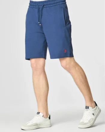 Diagonal Fleece Sweatbermuda Pantaloni Scurti (US43131015137) Barbati, Albastru