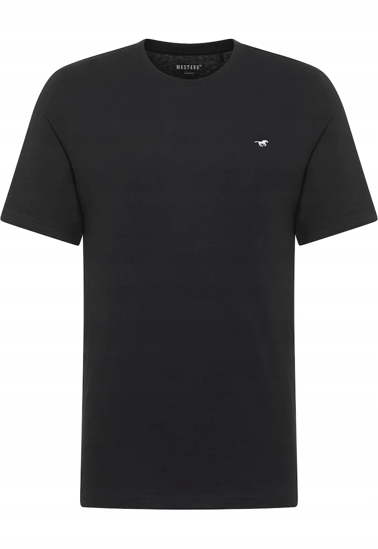 Tricou Barbati,  Style Alex, Marime 6XL, Negru, Regular Fit, Bumbac, Design Clasic Casual, Maneca Scurta, Ideal Pentru Uz Zilnic