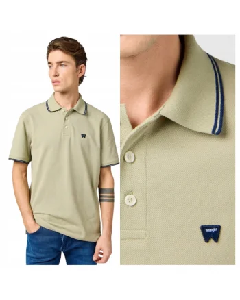 Tricou Polo Barbati,  Polo Shirt, Verde, Regular Fit, Bumbac, Design Clasic Casual, Maneca Scurta, Ideal Pentru Uz Zilnic, Verde
