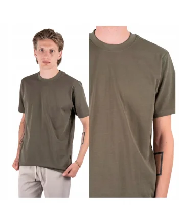 Tricou Barbati,  Joss SS, Verde, Regular Fit, Bumbac, Design Clasic Casual, Maneca Scurta, Ideal Pentru Uz Zilnic, Verde