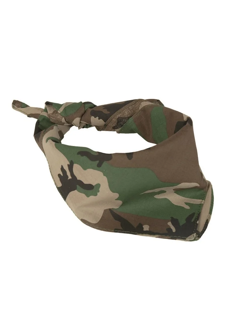 Esarfa de protectie,  Bumbac, Verde, 53.5 cm