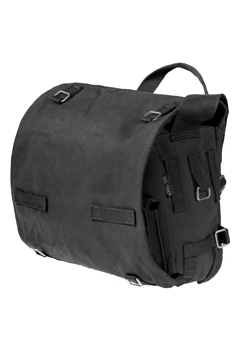 Geanta de umar  BW, bumbac, negru, 33x26x10cm