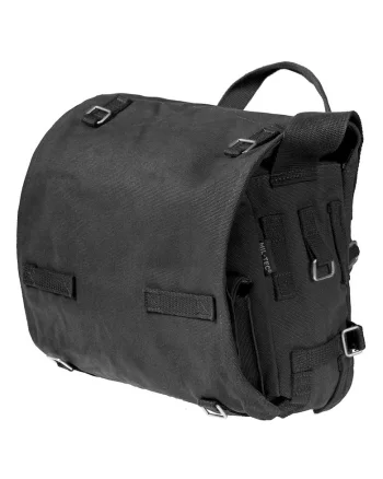 Geanta de umar  BW, bumbac, negru, 33x26x10cm