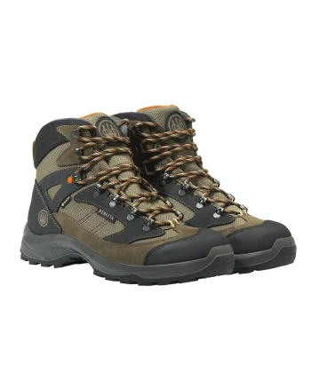 Ghete trekking  Terrier GTX, maro, piele intoarsa si cordura, impermeabile, pentru barbati