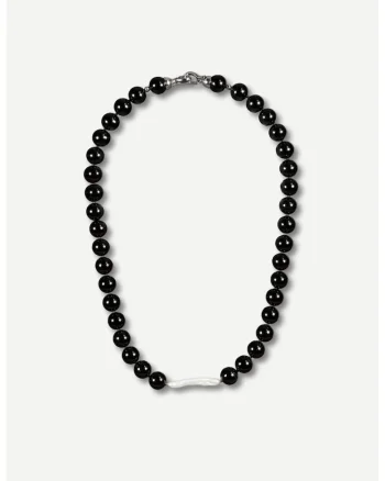 Colier Adriana, agata, perle, handmade,