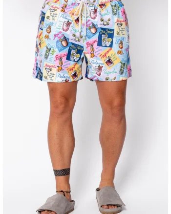 Pantaloni scurti de baie Cocktail Color 22436, Multicolor