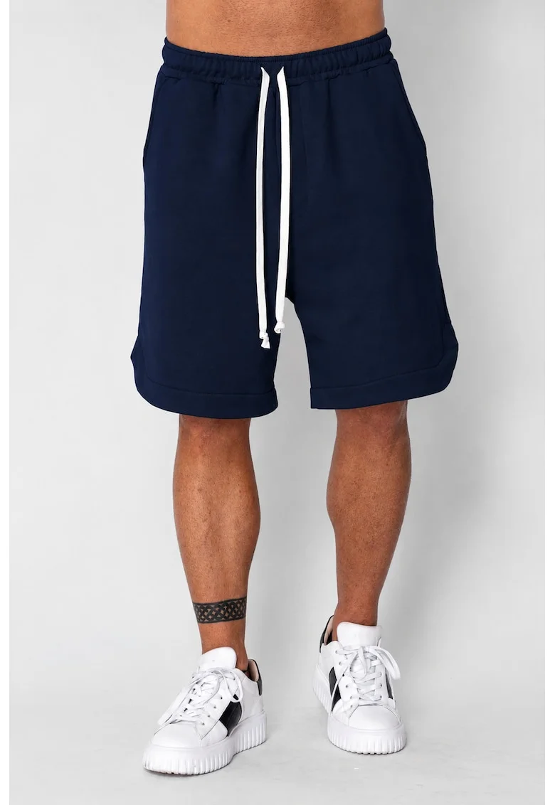 Pantaloni scurti Kobe Oversized Navy 22259, Bleumarin