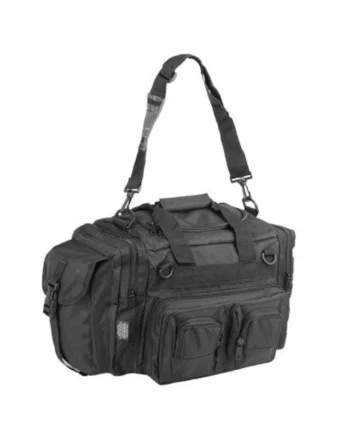 Geanta barbateasca  K-10 Combat, poliester cu PVC, negru, 35x20x28cm