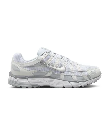 Pantofi sport de plasa cu strat exterior sintetic P-6000, Gri deschis/Albastru glaciar