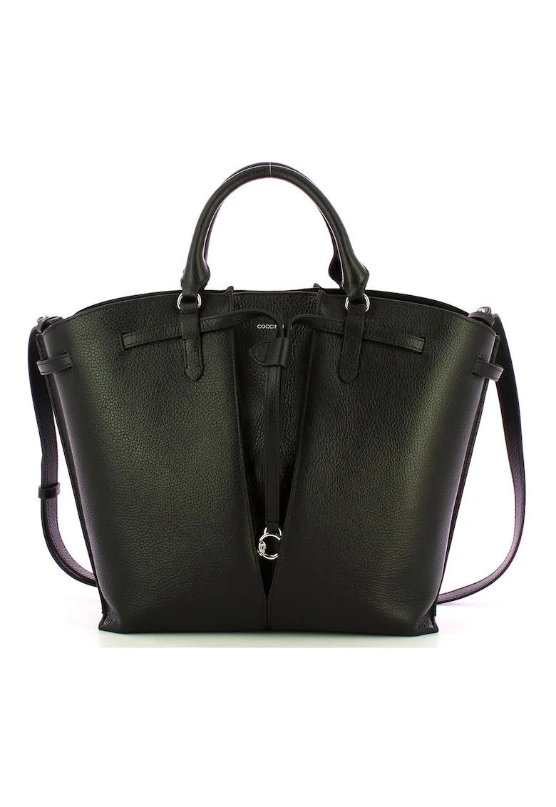 Geanta shopper din piele granulata Flores , 30x28x11cm