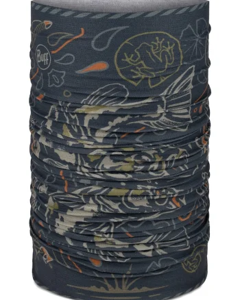 Bandana  Coolnet UV, LARGEMOUTH NAVY, culoare albastru inchis, multisport, pentru adulti, marime universala