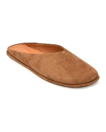 Papuci GRYXX maro, 4792701, din piele intoarsa
