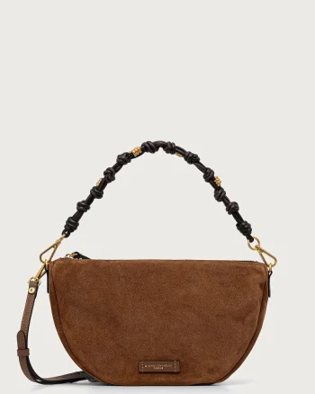Gianni Chiarini geantă crossbody pentru femei din piele întoarsă CLEO