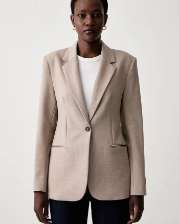 Calvin Klein sacou cu un singur rând de nasturi pentru femei