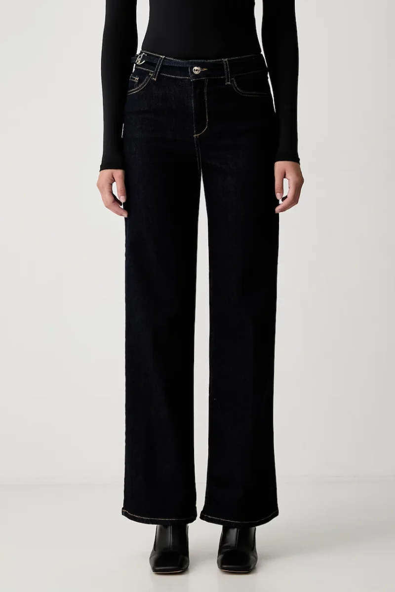 Liu Jo blugi wide leg pentru femei