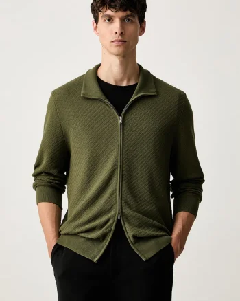 BOSS cardigan pentru bărbați din bumbac H-Loretti