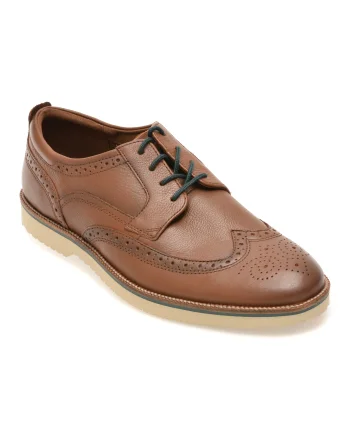 Pantofi eleganti CLARKS maro, TAHOE LIMIT, din piele naturala
