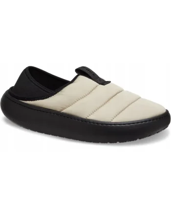 Papuci de casa Femei,  Classic Puff 210706 Moc, Bej, Bej