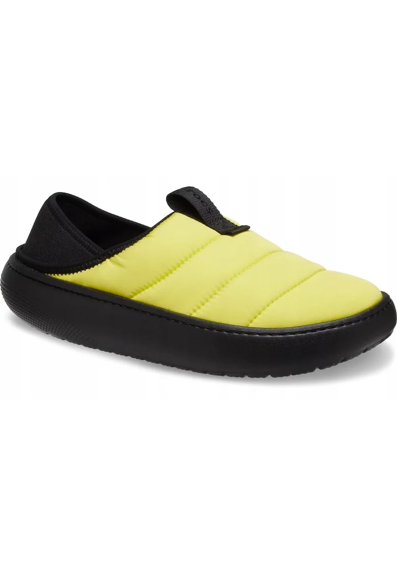 Papuci de casa Femei,  Classic Puff 210706 Moc, Galben, Galben